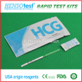 Tira de teste de gravidez HCG